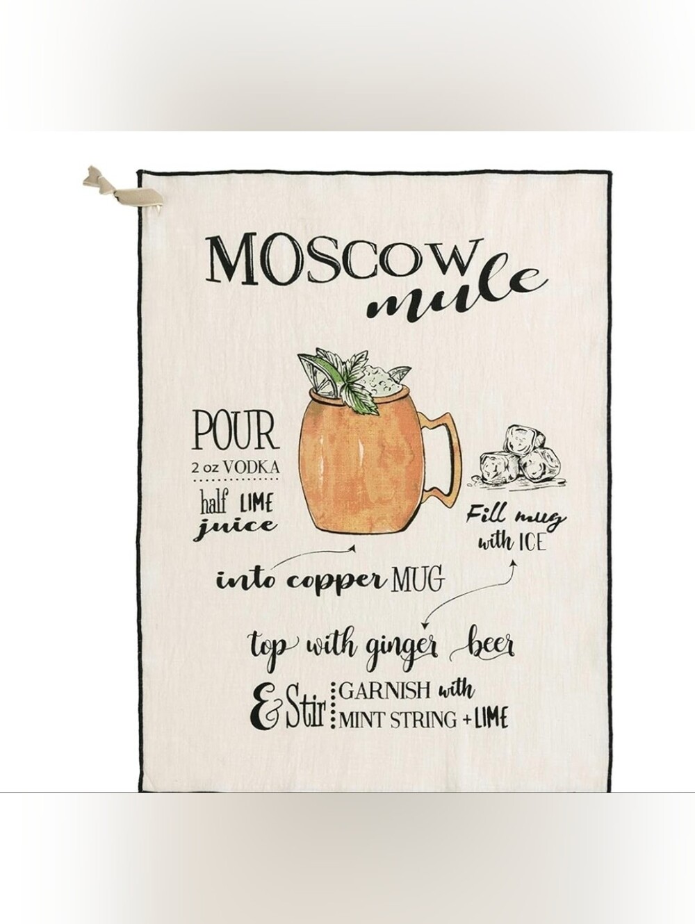 Shiraleah Moscow Mule Tea Towel